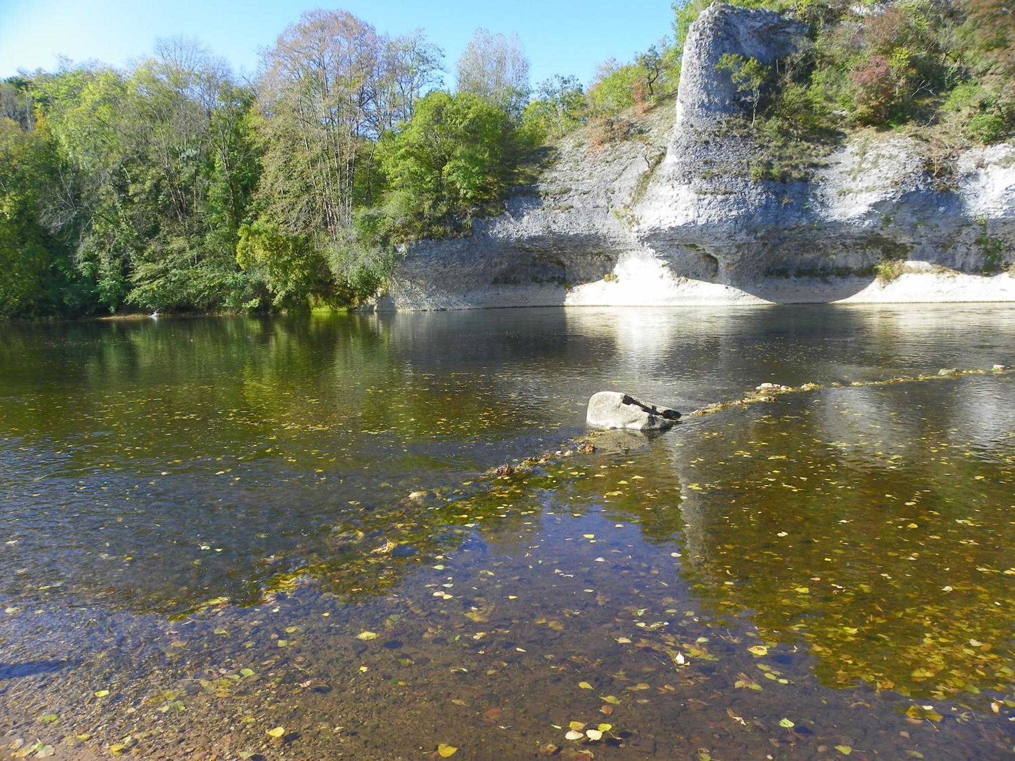 Camping Paradis Le Rocher De La Granelle Le Bugue Exterior foto